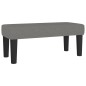 vidaXL Boxspringbett mit Matratze Dunkelgrau 120x200 cm Stoff vidaXL Boxspringbett mit Matratze Dunkelgrau 120x200 cm Stoff