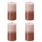 Bolsius Rustikale Stumpenkerzen 4 Stk. 130x68 mm Nebelrosa Bernstein Bolsius Rustikale Stumpenkerzen 4 Stk. 130x68 mm Nebelrosa Bernstein