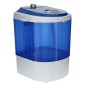 Mestic Waschmaschine Tragbar MW-100 Blau und Weiß 180W Mestic Waschmaschine Tragbar MW-100 Blau und Weiß 180W