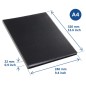 rillstab Sichtbuch A4 40 Hüllen Schwarz rillstab Sichtbuch A4 40 Hüllen Schwarz