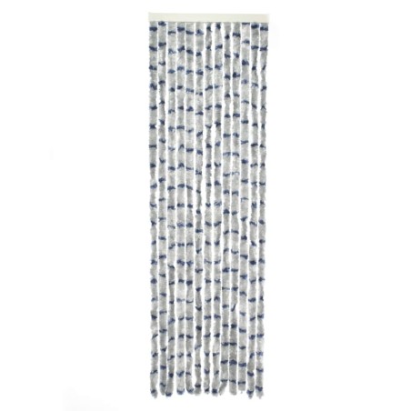 Travellife Insektenschutz für Türen Chenille Stripe 185x56cm Grau/Blau
