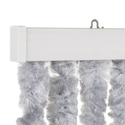 Travellife Insektenschutz für Türen Chenille Stripe 185x56cm Grau/Blau