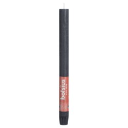 Bolsius Tafelkerzen Shine 16 Stk. 27 cm Sturmgrau
