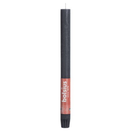 Bolsius Tafelkerzen Shine 16 Stk. 27 cm Sturmgrau