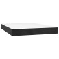 vidaXL Boxspringbett mit Matratze & LED Schwarz 140x190 cm Samt vidaXL Boxspringbett mit Matratze & LED Schwarz 140x190 cm Samt