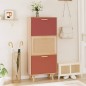 vidaXL Schuhschrank 52x25x120 cm Holzwerkstoff vidaXL Schuhschrank 52x25x120 cm Holzwerkstoff