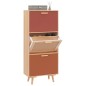 vidaXL Schuhschrank 52x25x120 cm Holzwerkstoff vidaXL Schuhschrank 52x25x120 cm Holzwerkstoff
