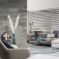 WallArt Leder-Wandpaneele Connaught 16 Stk. Grau WallArt Leder-Wandpaneele Connaught 16 Stk. Grau