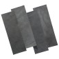 WallArt Leder-Wandpaneele Connaught 16 Stk. Grau WallArt Leder-Wandpaneele Connaught 16 Stk. Grau