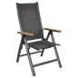 Lesli Living Verstellbarer Stuhl Arezzo 57x69x103 cm Aluminium Lesli Living Verstellbarer Stuhl Arezzo 57x69x103 cm Aluminium
