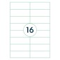 rillprint Selbstklebende Aufkleber Etiketten 105x37 mm 1000 Blatt Weiß rillprint Selbstklebende Aufkleber Etiketten 105x37 mm 1000 Blatt Weiß
