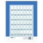rillprint Selbstklebende Aufkleber Etiketten 105x37 mm 1000 Blatt Weiß rillprint Selbstklebende Aufkleber Etiketten 105x37 mm 1000 Blatt Weiß