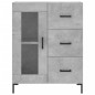 Highboard Betongrau 69,5x34x180 cm Holzwerkstoff Highboard Betongrau 69,5x34x180 cm Holzwerkstoff