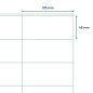 rillprint Selbstklebende Aufkleber Etiketten 105x48 mm 1000 Blatt Weiß rillprint Selbstklebende Aufkleber Etiketten 105x48 mm 1000 Blatt Weiß