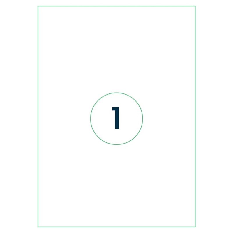 rillprint Selbstklebende Aufkleber Etiketten 210x297 mm 500 Blatt Weiß rillprint Selbstklebende Aufkleber Etiketten 210x297 mm 500 Blatt Weiß