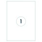 rillprint Selbstklebende Aufkleber Etiketten 210x297 mm 500 Blatt Weiß rillprint Selbstklebende Aufkleber Etiketten 210x297 mm 500 Blatt Weiß