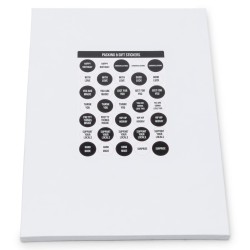 rillprint Geschenk-Aufkleber Sortiment 10 Bögen x 5 Boxen