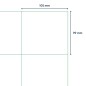 rillprint Selbstklebende Aufkleber Etiketten 105x99 mm 500 Blatt Weiß rillprint Selbstklebende Aufkleber Etiketten 105x99 mm 500 Blatt Weiß