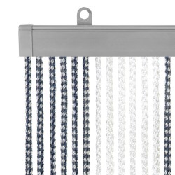 Travellife Insektenschutz für Türen Korda 190x60 cm Blau und Weiß
