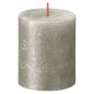 Bolsius Rustikale Stumpenkerzen Shimmer 4 Stk. 80x68 mm Champagner Bolsius Rustikale Stumpenkerzen Shimmer 4 Stk. 80x68 mm Champagner