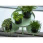 Esschert Design Blumentopfhalter mit Klemme Rund Grün L Esschert Design Blumentopfhalter mit Klemme Rund Grün L