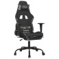vidaXL Gaming-Stuhl mit Fußstütze Schwarz und Tarnfarben Stoff vidaXL Gaming-Stuhl mit Fußstütze Schwarz und Tarnfarben Stoff