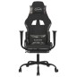vidaXL Gaming-Stuhl mit Fußstütze Schwarz und Tarnfarben Stoff vidaXL Gaming-Stuhl mit Fußstütze Schwarz und Tarnfarben Stoff
