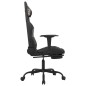 vidaXL Gaming-Stuhl mit Fußstütze Schwarz und Tarnfarben Stoff vidaXL Gaming-Stuhl mit Fußstütze Schwarz und Tarnfarben Stoff