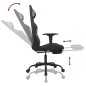 vidaXL Gaming-Stuhl mit Fußstütze Schwarz und Tarnfarben Stoff vidaXL Gaming-Stuhl mit Fußstütze Schwarz und Tarnfarben Stoff