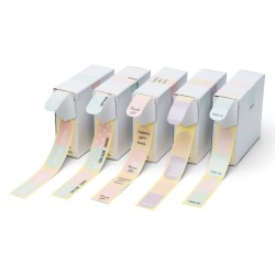 rillprint Siegelstempel-Aufkleber Sortiment 250 Stk. x 5 Rollen