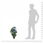 vidaXL Künstliche Hortensie mit Topf 60 cm Blau vidaXL Künstliche Hortensie mit Topf 60 cm Blau