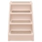 vidaXL Hundetreppe Klappbar Creme 62x40x49,5 cm vidaXL Hundetreppe Klappbar Creme 62x40x49,5 cm