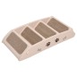 vidaXL Hundetreppe Klappbar Creme 62x40x49,5 cm vidaXL Hundetreppe Klappbar Creme 62x40x49,5 cm