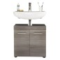 Trendteam Waschbeckenunterschrank Runner Rauchsilbern Trendteam Waschbeckenunterschrank Runner Rauchsilbern