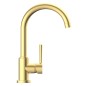 SCHÜTTE Küchenarmatur mit rundem Auslauf CORNWALL Mattgold SCHÜTTE Küchenarmatur mit rundem Auslauf CORNWALL Mattgold