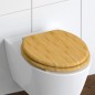Toilettensitz Soft-Close NATURAL BAMBOO Toilettensitz Soft-Close NATURAL BAMBOO