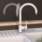 EISL Küchenarmatur DIZIANI Weiß-Chrom EISL Küchenarmatur DIZIANI Weiß-Chrom