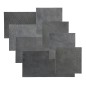 WallArt Leder-Wandpaneele Bowen 32 Stk. Grau WallArt Leder-Wandpaneele Bowen 32 Stk. Grau