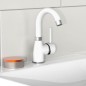 EISL Waschtischarmatur FUTURA Weiß-Chrom EISL Waschtischarmatur FUTURA Weiß-Chrom