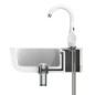 EISL Waschtischarmatur FUTURA Weiß-Chrom EISL Waschtischarmatur FUTURA Weiß-Chrom