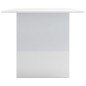vidaXL Esstisch Hochglanz-Weiß 180x90x76 cm Holzwerkstoff vidaXL Esstisch Hochglanz-Weiß 180x90x76 cm Holzwerkstoff
