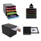 Exacompta Big-Box Schubladenbox Aquarel mit 4 Laden Exacompta Big-Box Schubladenbox Aquarel mit 4 Laden