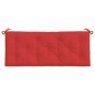 vidaXL Gartenbank-Auflage Rot 120x50x7 cm Oxford-Gewebe vidaXL Gartenbank-Auflage Rot 120x50x7 cm Oxford-Gewebe