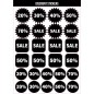 rillprint Rabatt-Aufkleber Sortiment 10 Bögen x 5 Boxen rillprint Rabatt-Aufkleber Sortiment 10 Bögen x 5 Boxen