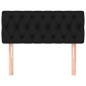 vidaXL Kopfteil Schwarz 100x7x78/88 cm Stoff vidaXL Kopfteil Schwarz 100x7x78/88 cm Stoff