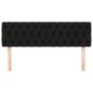 vidaXL Kopfteile 2 Stk. Schwarz 72x7x78/88 cm Stoff vidaXL Kopfteile 2 Stk. Schwarz 72x7x78/88 cm Stoff