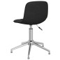 vidaXL Esszimmerstühle 2 Stk. Drehbar Schwarz Stoff vidaXL Esszimmerstühle 2 Stk. Drehbar Schwarz Stoff