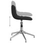 vidaXL Esszimmerstühle 2 Stk. Drehbar Schwarz Stoff vidaXL Esszimmerstühle 2 Stk. Drehbar Schwarz Stoff