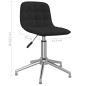 vidaXL Esszimmerstühle 2 Stk. Drehbar Schwarz Stoff vidaXL Esszimmerstühle 2 Stk. Drehbar Schwarz Stoff