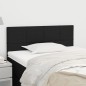 vidaXL Kopfteil Schwarz 80x5x78/88 cm Stoff vidaXL Kopfteil Schwarz 80x5x78/88 cm Stoff